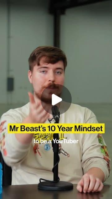 MrBeast's 500 Million Subscribers and the '10-Year Mindset' for Creator Success