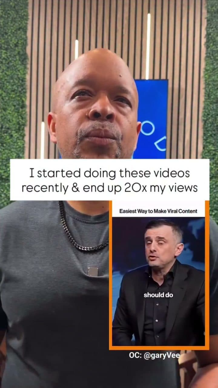 The Gary Vee Green Screen Formula: How to Create High-Reach Content in Minutes